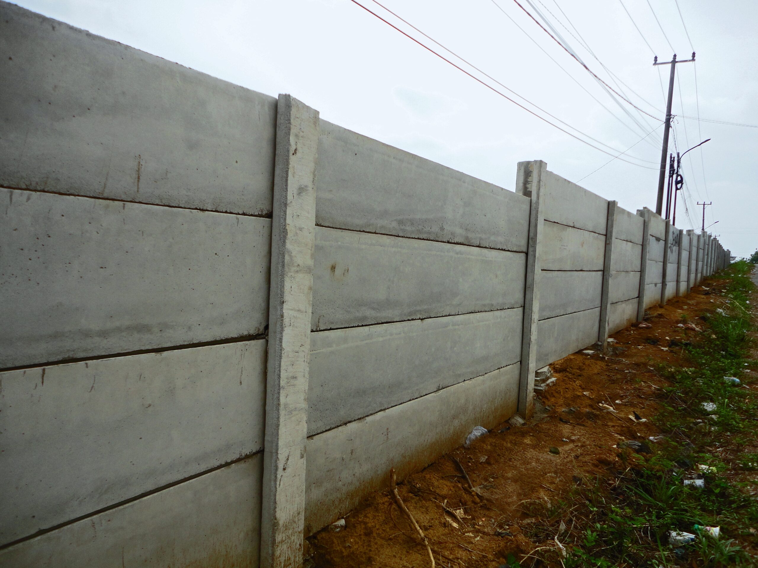 Fence in need of repair and maintenance